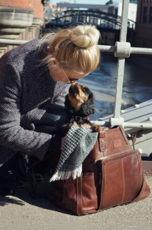 Alternative view of TAŠKA WEEKENDBAG BRANDY