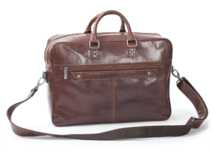 Alternative view of Brašňa Briefcase Soft 15″-16″ 2-zip Brandy